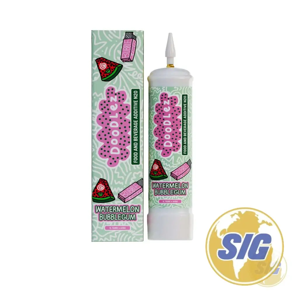 Doodlez 615G N2O Tanks |6CNT| - Watermelon Bubblegum
