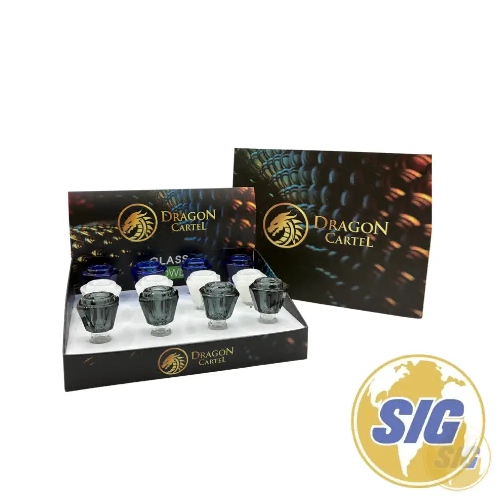 Dragon Cartel Frosted Glass Bowls | REF: XYG-008|
