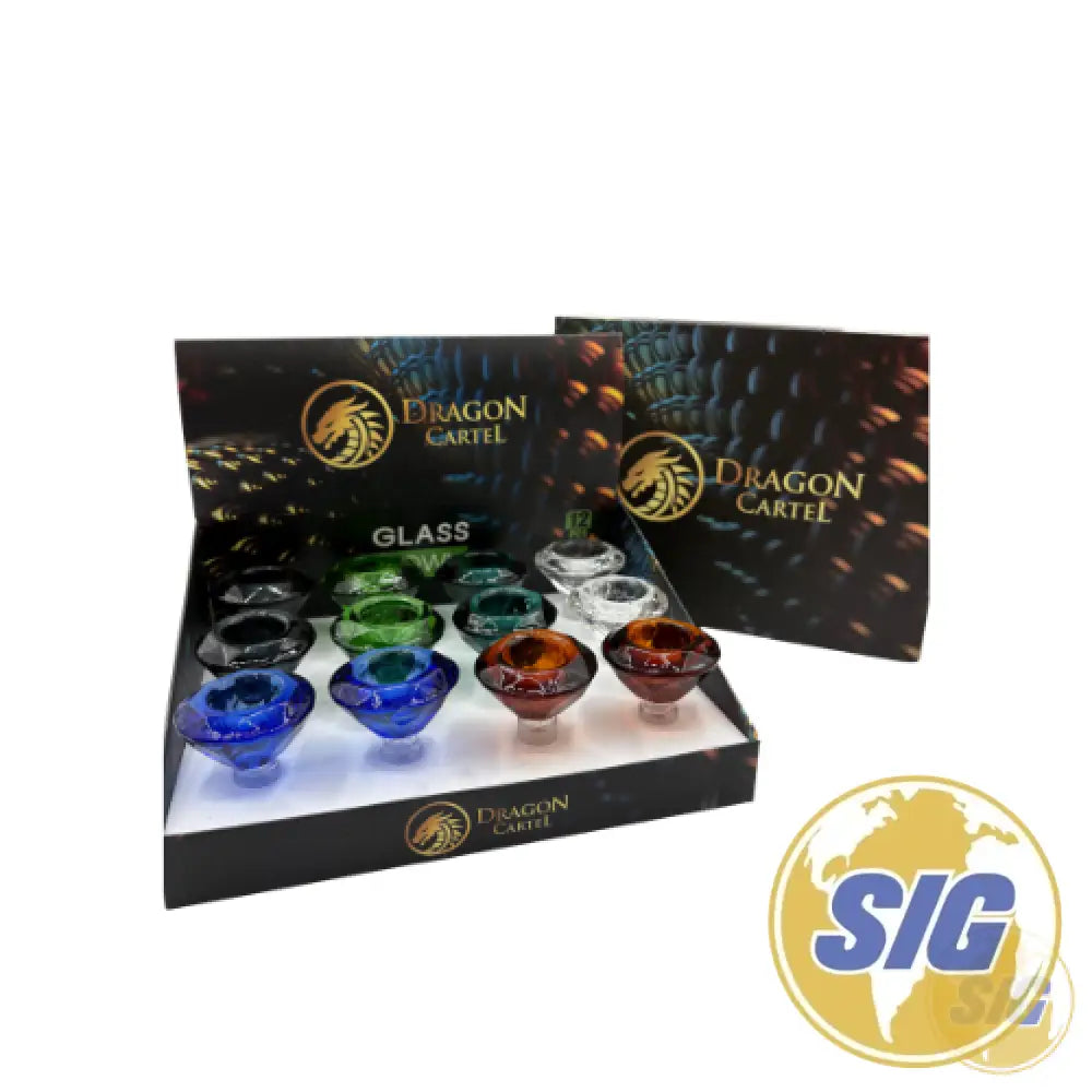 Dragon Cartel Thick Glass Bowls | REF: SG-150|