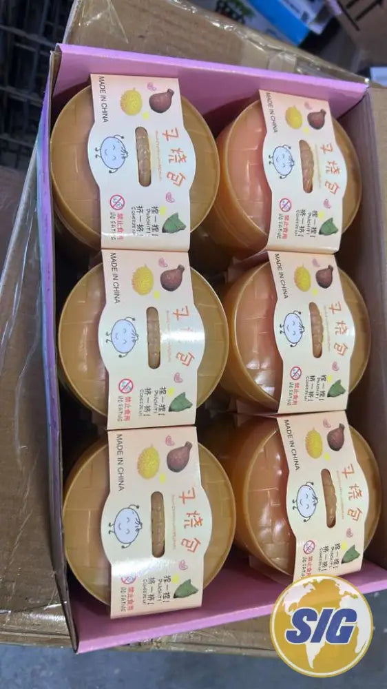Dumpling Squishies - Kawaii Squishy Bun - Kawaii Squishy Bun - Disposable