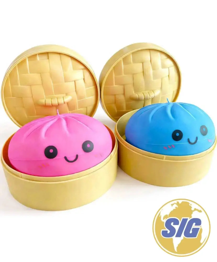Dumpling Squishies - Kawaii Squishy Bun - Kawaii Squishy Bun - Disposable
