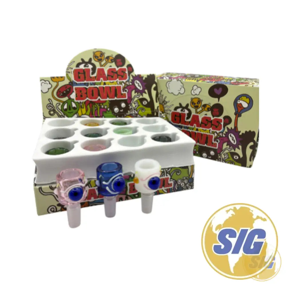 Eye Design Glass Bowls | REF: GA-2473|