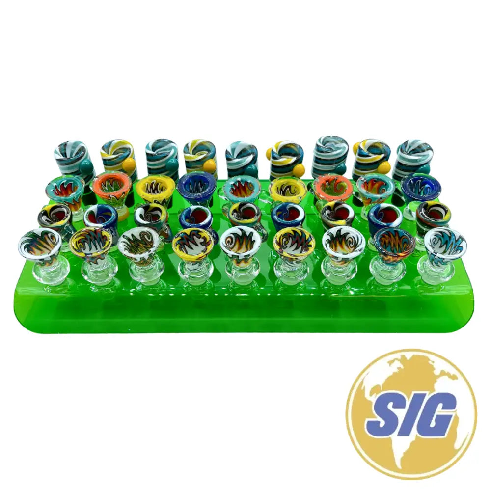 Fancy 14mm Bowl Display 36PCS