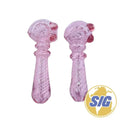 Flamingo Glass Hand Pipe |REF: HP 333|