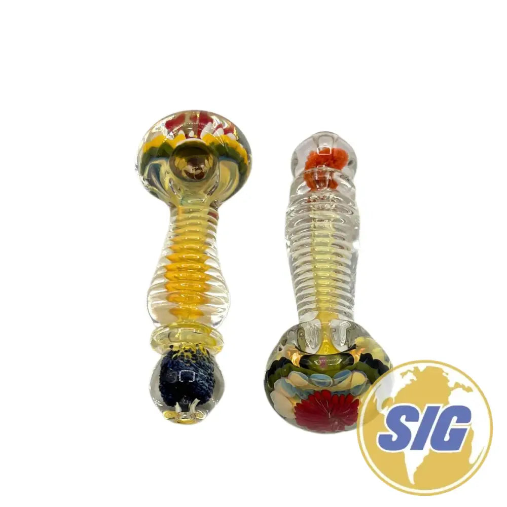 Floral Radiance Hand Pipe |REF: HP 573|