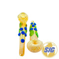 Flower Duo Hand Pipes (REF: HP 143)