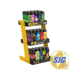 FLS Lighter 3 Tier Display 75 CNT - DISPLAY B