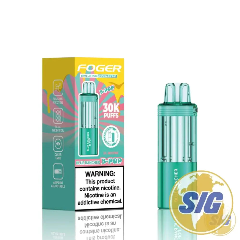 Foger Switch Pro Disposable Pod - Blue Rancher