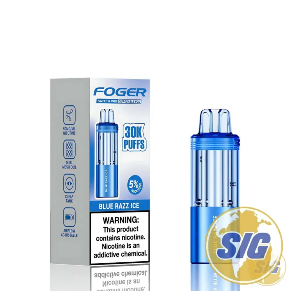 Foger Switch Pro Disposable Pod - Blue Razz Ice