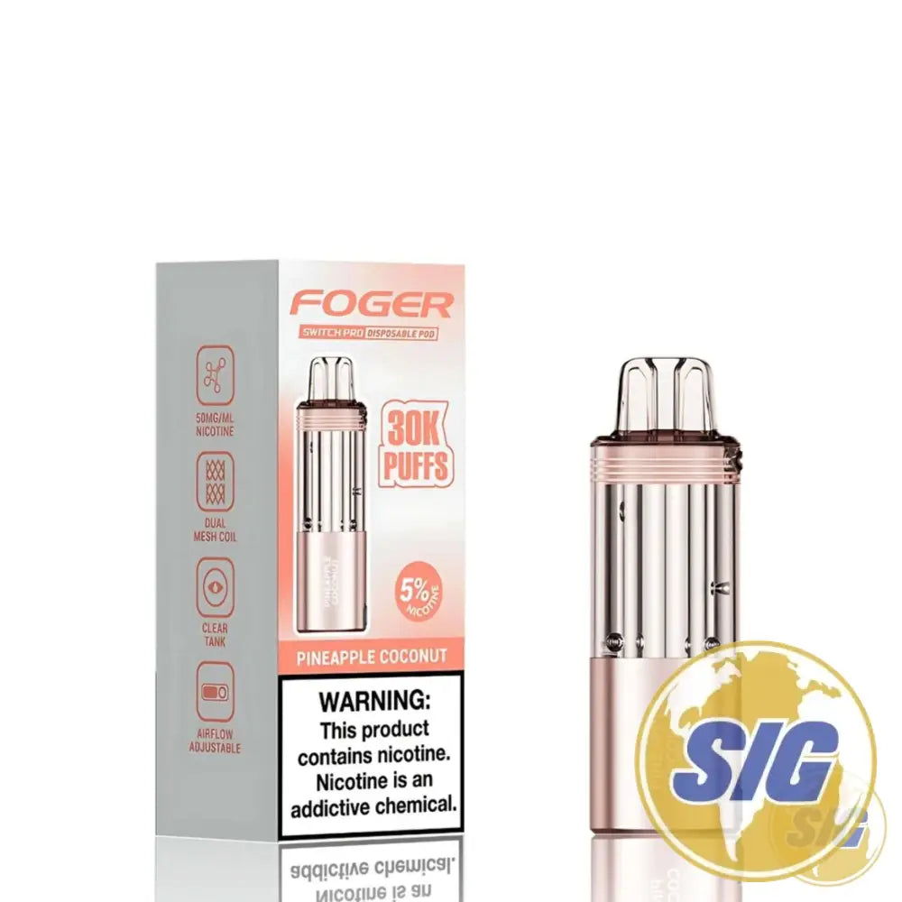 Foger Switch Pro Disposable Pod - Pineapple Coconut