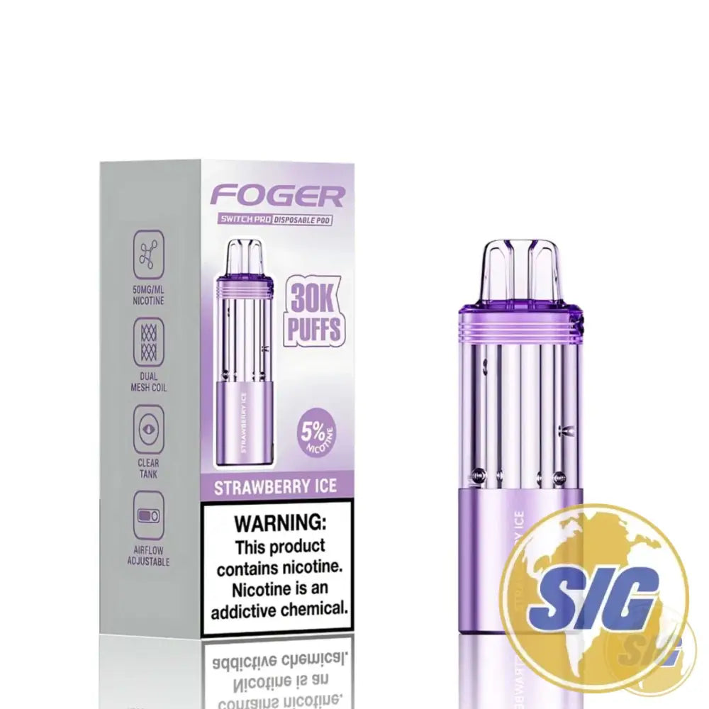 Foger Switch Pro Disposable Pod - Strawberry Ice