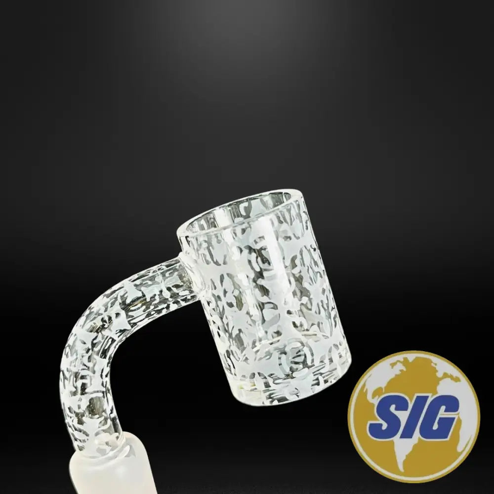 Frosted Pattern Quartz Banger 14mm