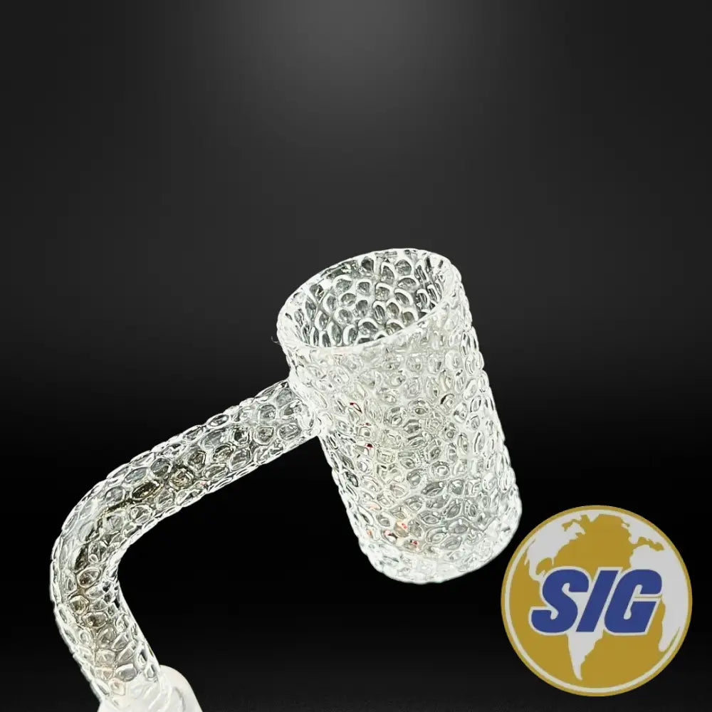 Frosted Pattern Quartz Banger 14mm