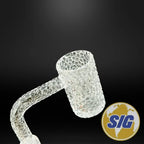 Frosted Pattern Quartz Banger 14mm