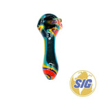 Galaxy Glass Hand Pipe |REF: HP 206| - B