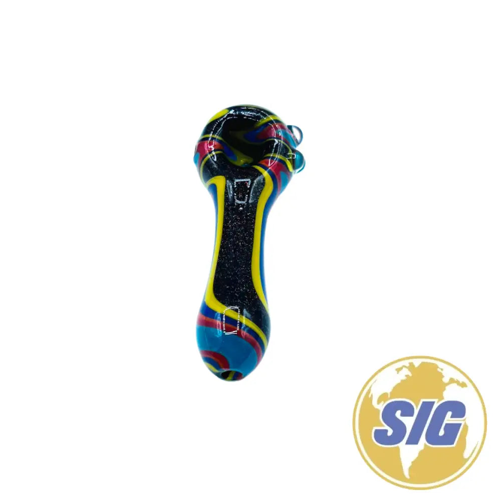 Galaxy Glass Hand Pipe |REF: HP 206| - D