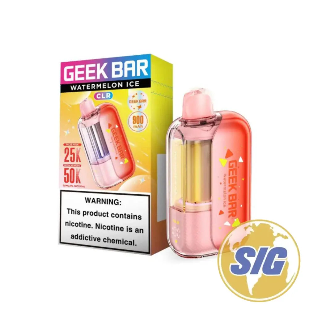 Geek Bar CLR 50K Disposable Vape - Watermelon Ice