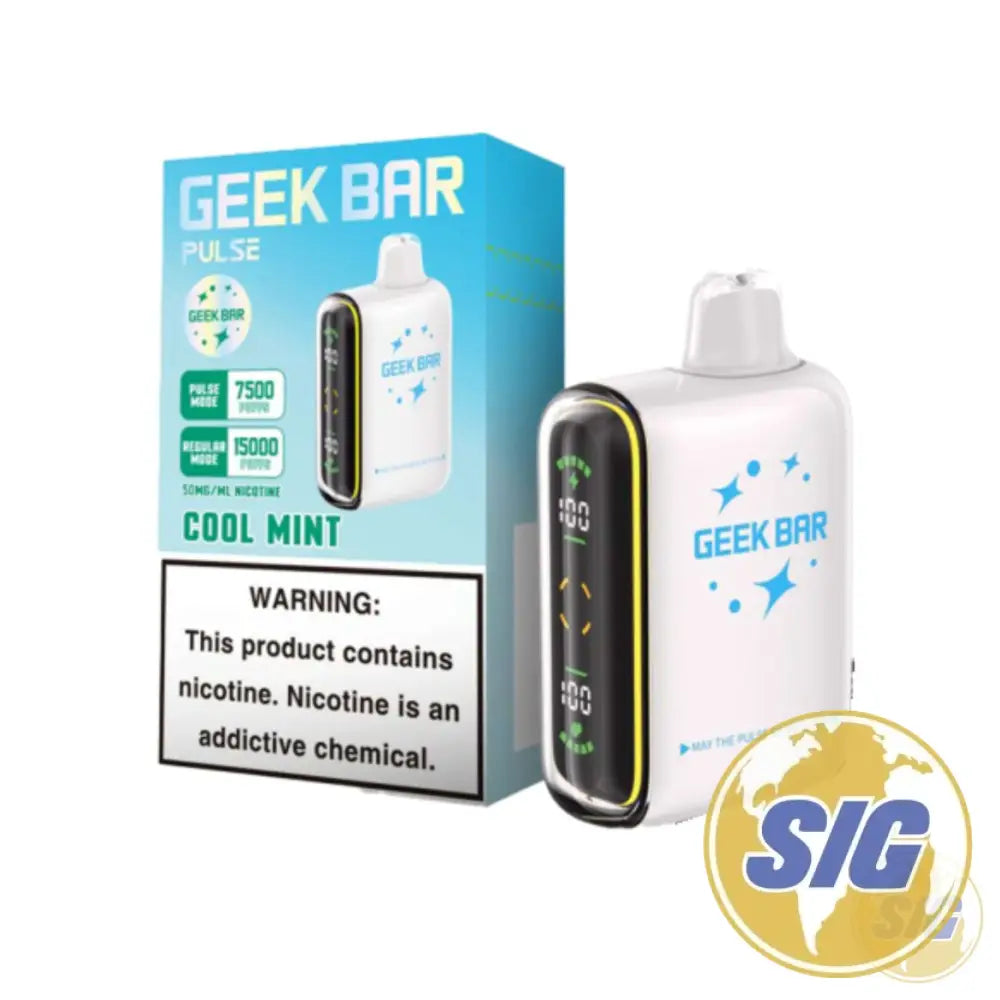 Geek Bar Pulse 15000 Puffs Disposable Vape - Cool Mint