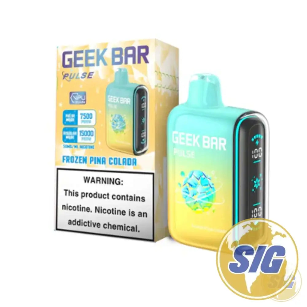 Geek Bar Pulse 15000 Puffs Disposable Vape - Frozen Pina Colada