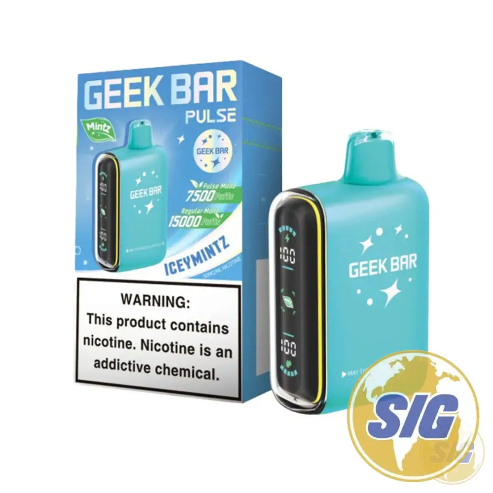 Geek Bar Pulse 15000 Puffs Disposable Vape - Ice Mintz