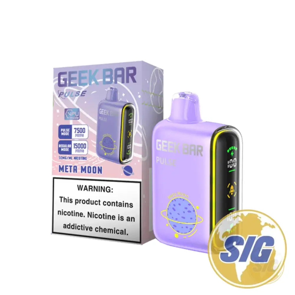Geek Bar Pulse 15000 Puffs Disposable Vape - Meta Moon