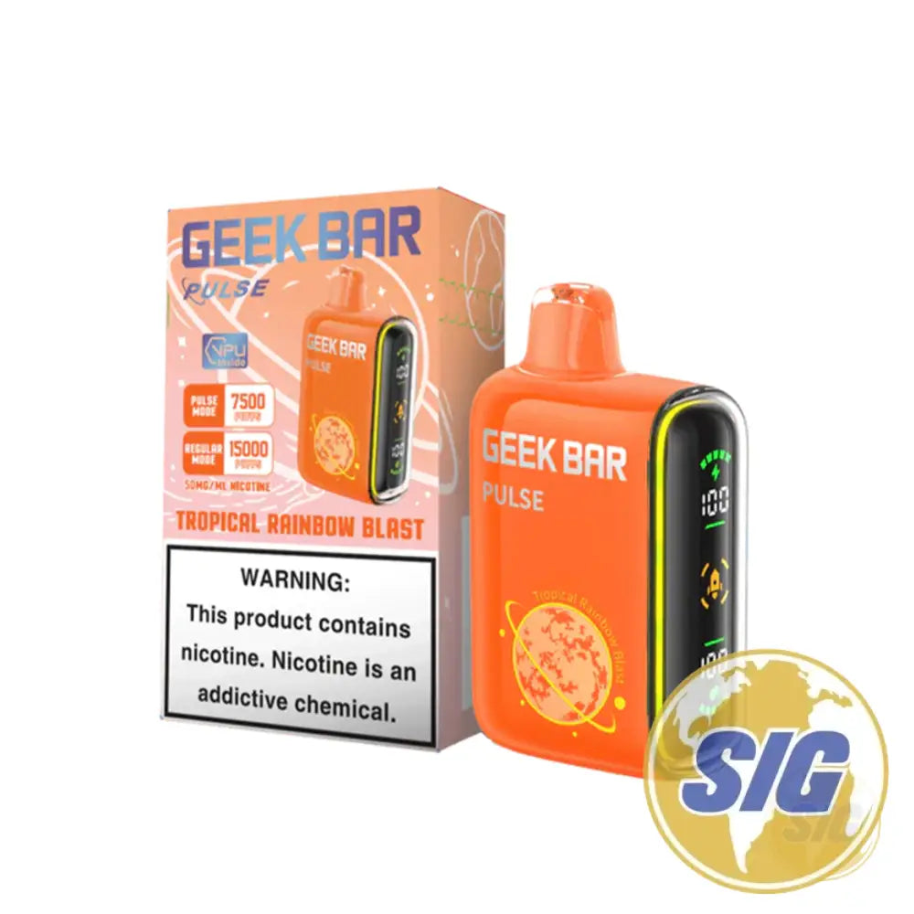 Geek Bar Pulse 15000 Puffs Disposable Vape - Tropical Rainbow