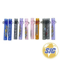 Glass Quills Hand Pipe |REF: HP GR 10|