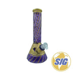 Gold Accents Beaker Water Pipe |Ref: RG 247|