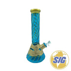 Gold Accents Beaker Water Pipe |Ref: RG 247|