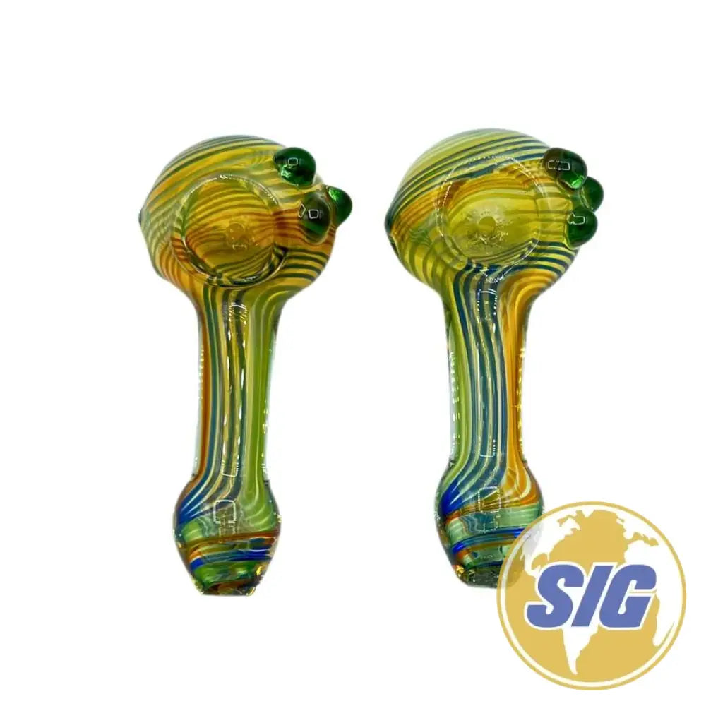 Golden Groove Hand Pipe |REF: HP 085|