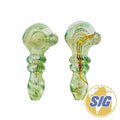 Green Twist Hand Pipe |REF: HP 332|
