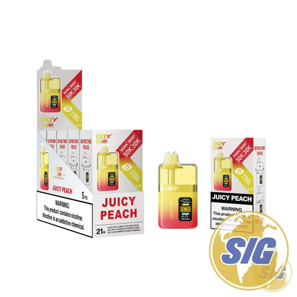 iJoy XP 50K Disposable Vape - Juicy Peach Ice