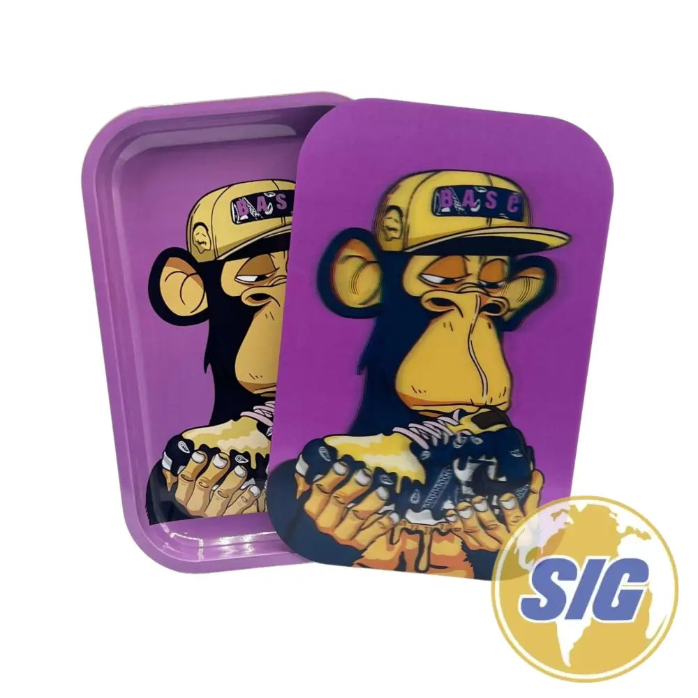 Large 12″x 9″ Magnetic 3D Trays With Lid - Design #3