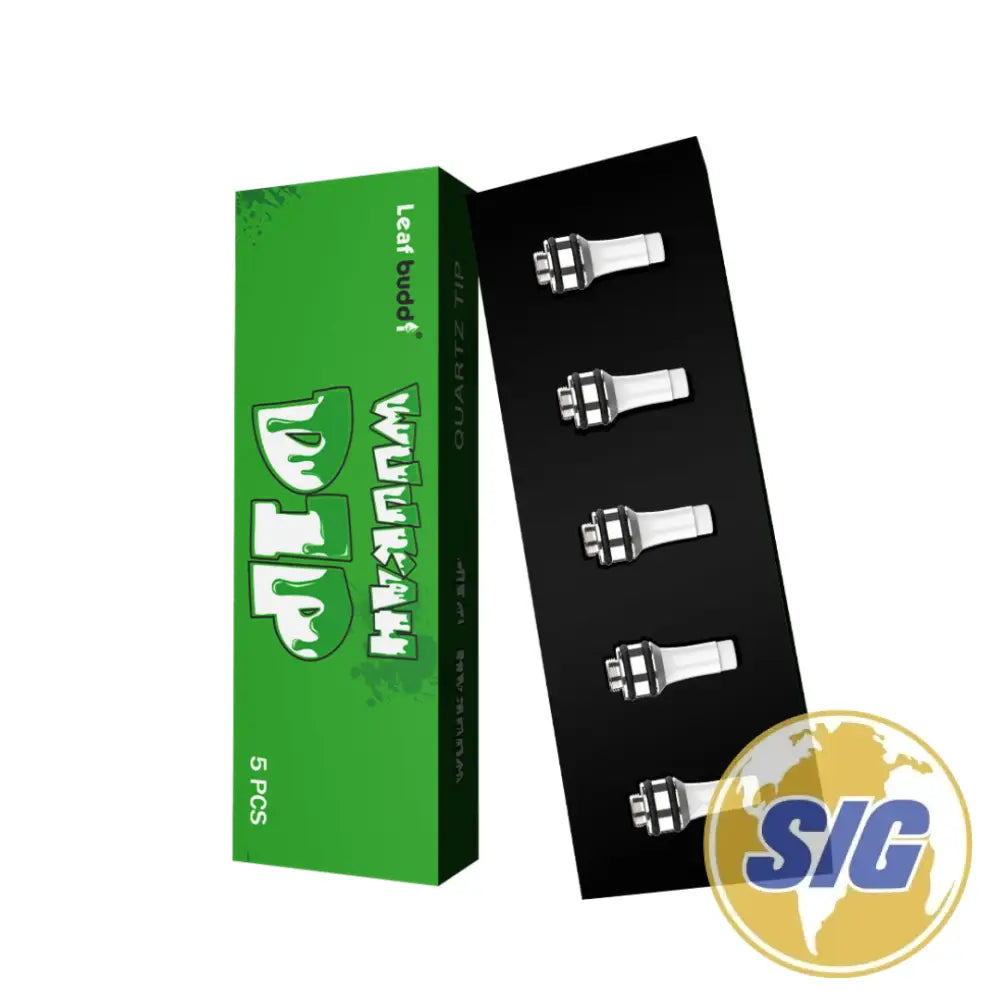 Leaf Buddi Wuukah Dip Replacement Coil Tip 5-Pack
