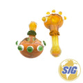 Leaf Design Hand Pipe (REF: HP 139)