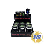 Led ButtBucket Car Ashtray 6 CT