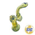 Lime Bent Hand Pipe |REF: HP 051|