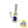Lime Perc Water Pipe | REF: WP-SM-042|