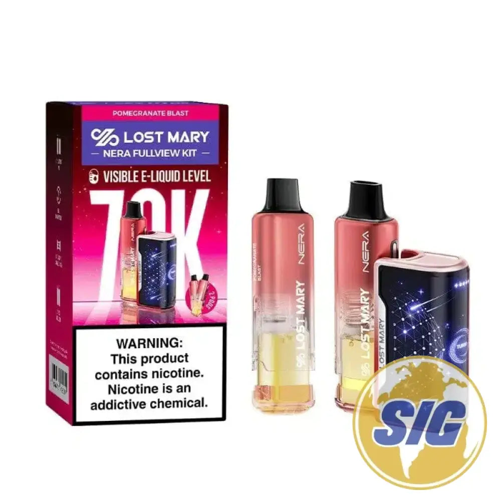 Lost Mary Nera Kit 70K - Pomegranate Blast - Disposable