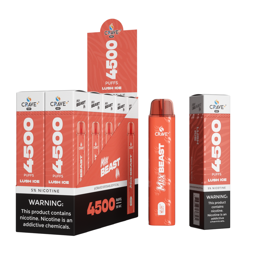 Crave Max Beast 4500 Puffs Disposable Vape