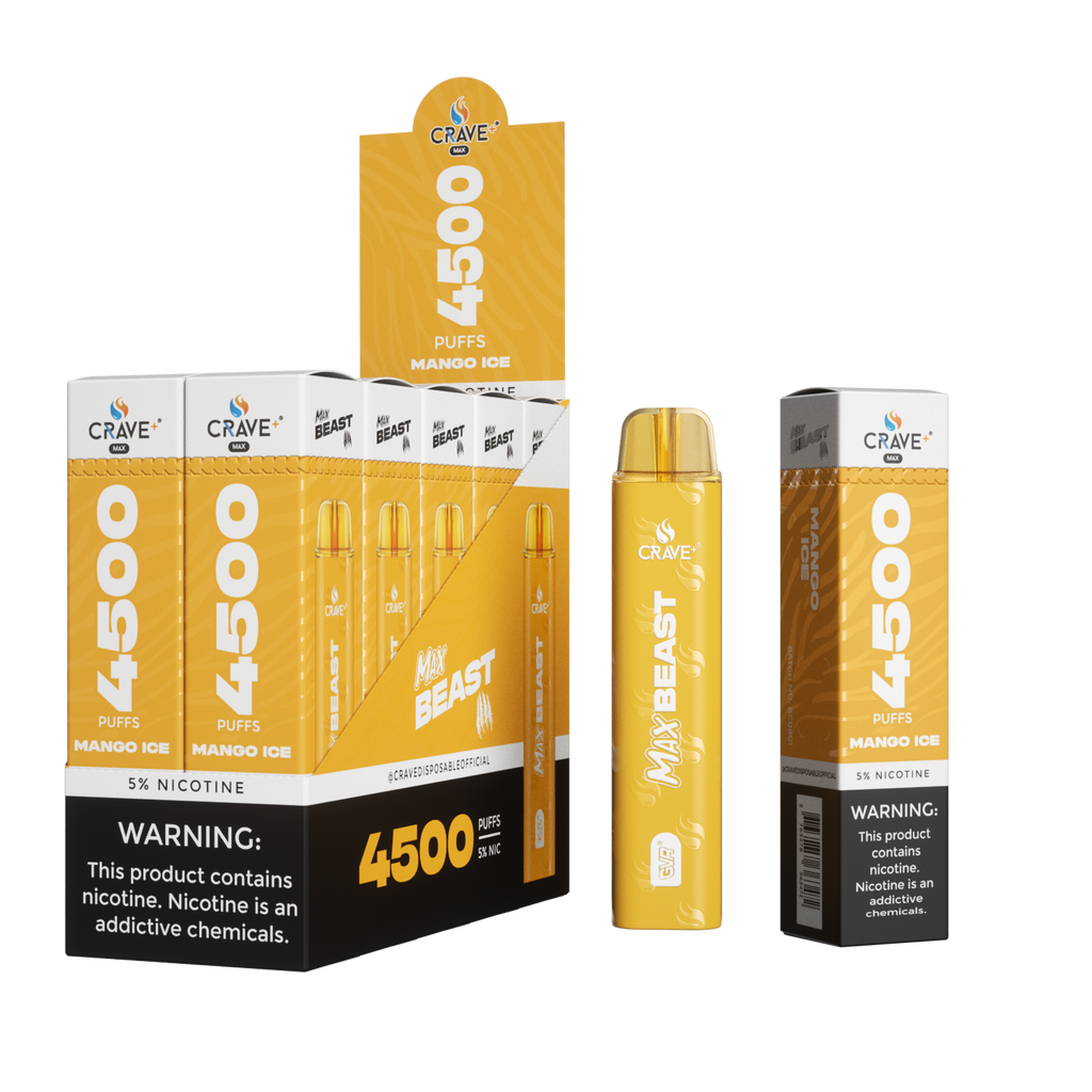 Crave Max Beast 4500 Puffs Disposable Vape