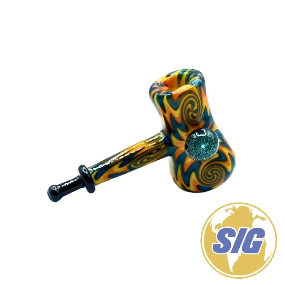 Marbled Maelstrom Hand Pipe |REF: IHP 107|