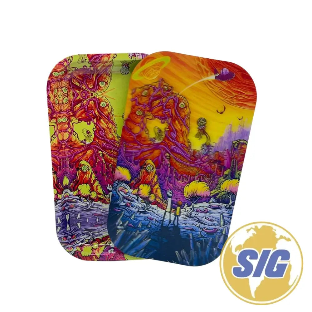 Medium 10″ x 7″ Magnetic 3D Trays With Lid - Design #27