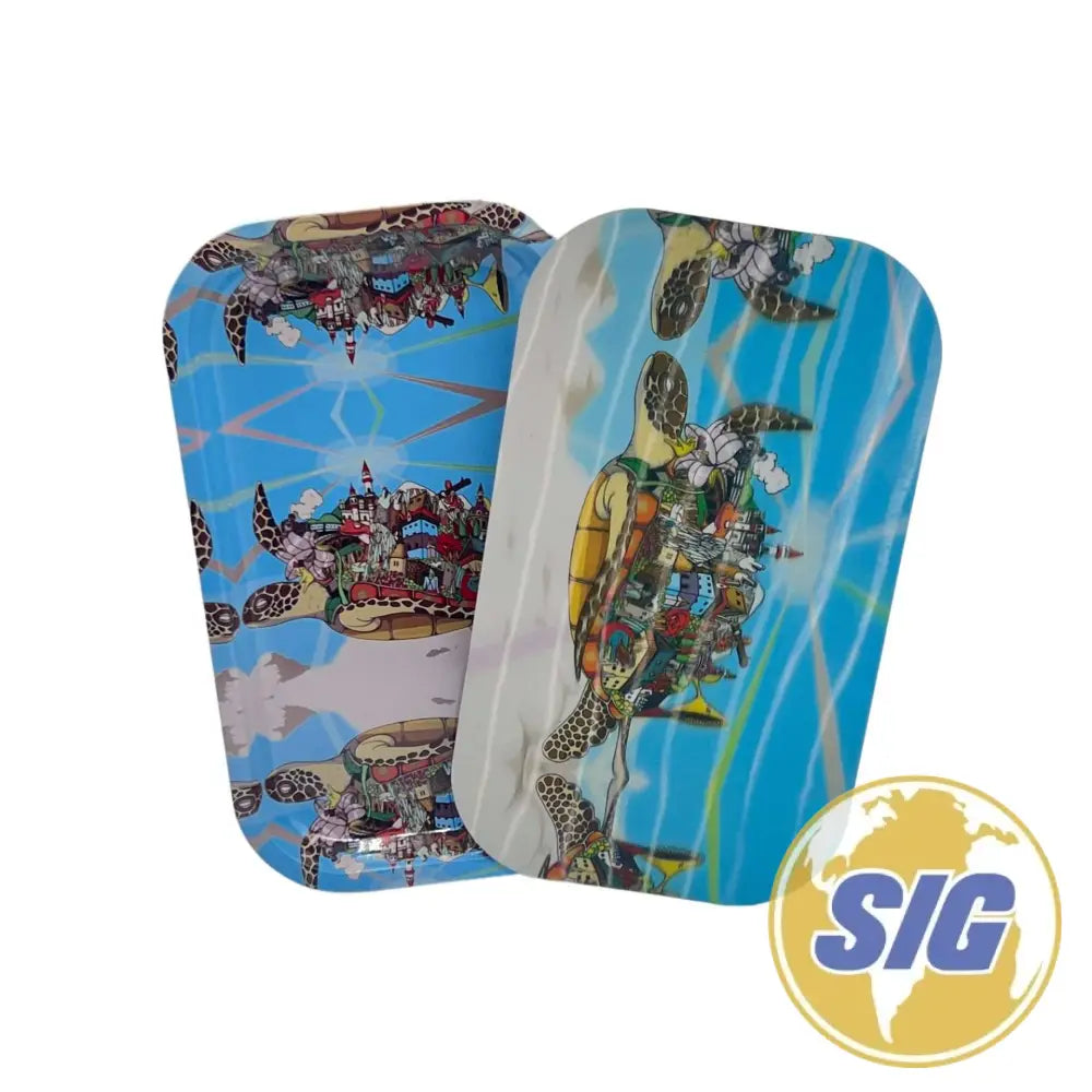 Medium 10″ x 7″ Magnetic 3D Trays With Lid - Design #34