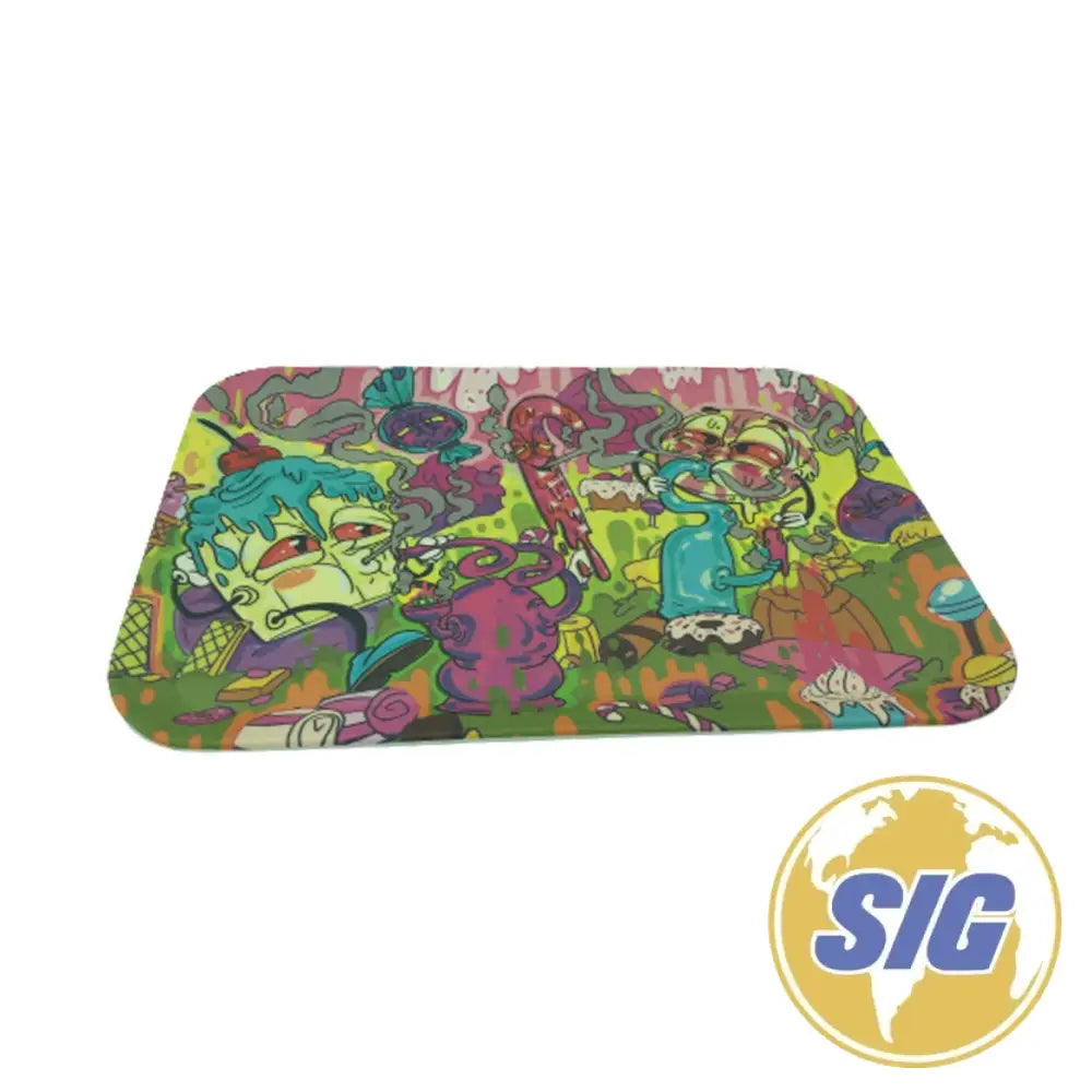 Medium Graphic Biodegradable Rolling Trays