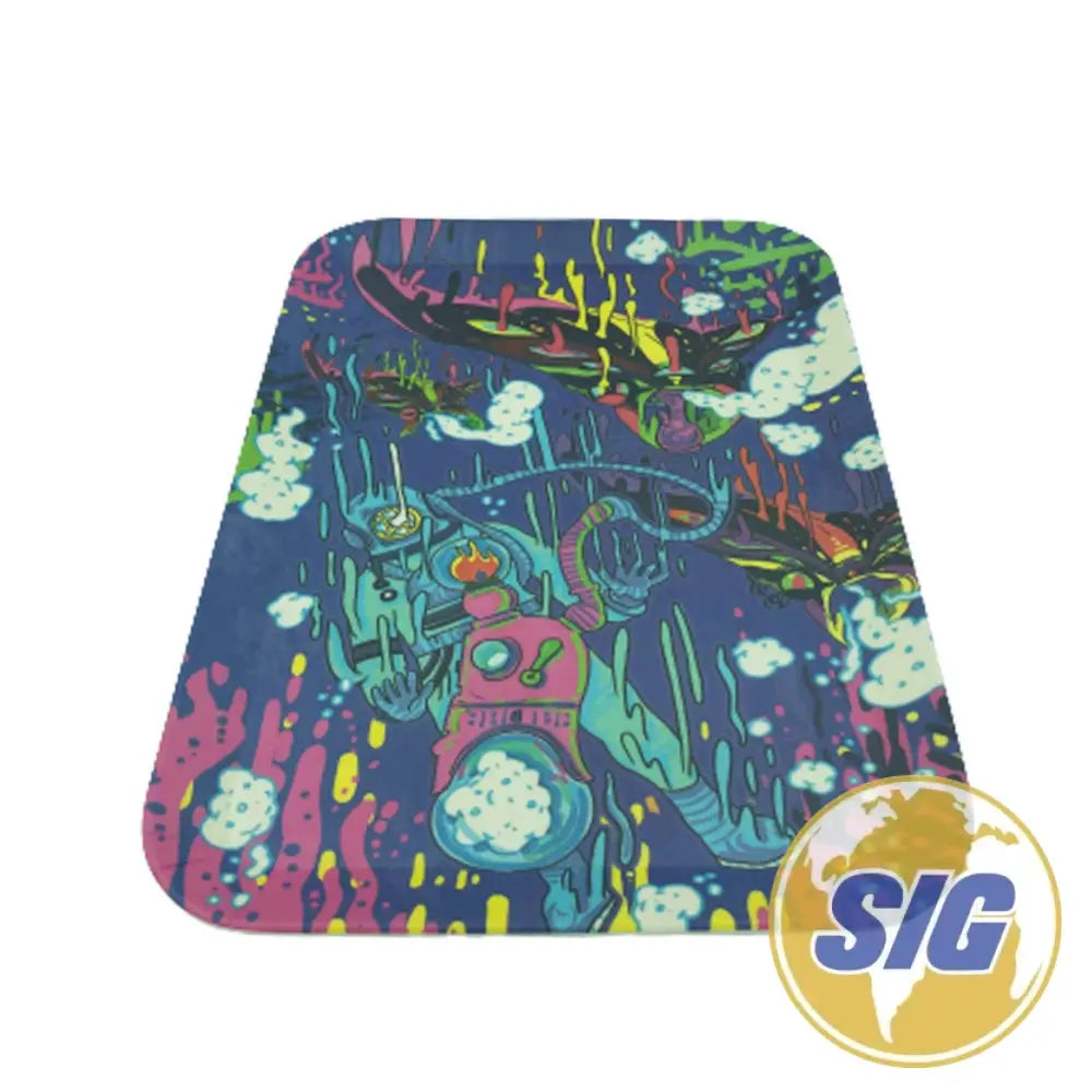Medium Graphic Biodegradable Rolling Trays