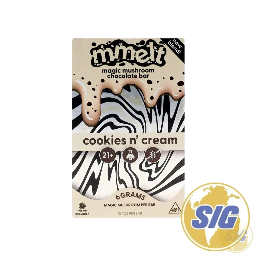 Mmelt Magic Mushroom 6 Gram Chocolate 6CNT Box