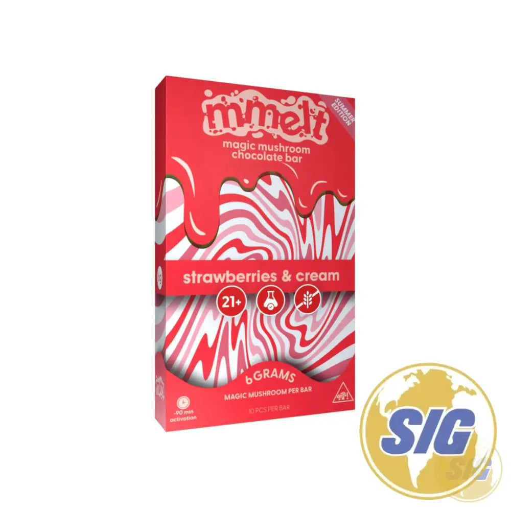 Mmelt Magic Mushroom 6 Gram Chocolate 6CNT Box