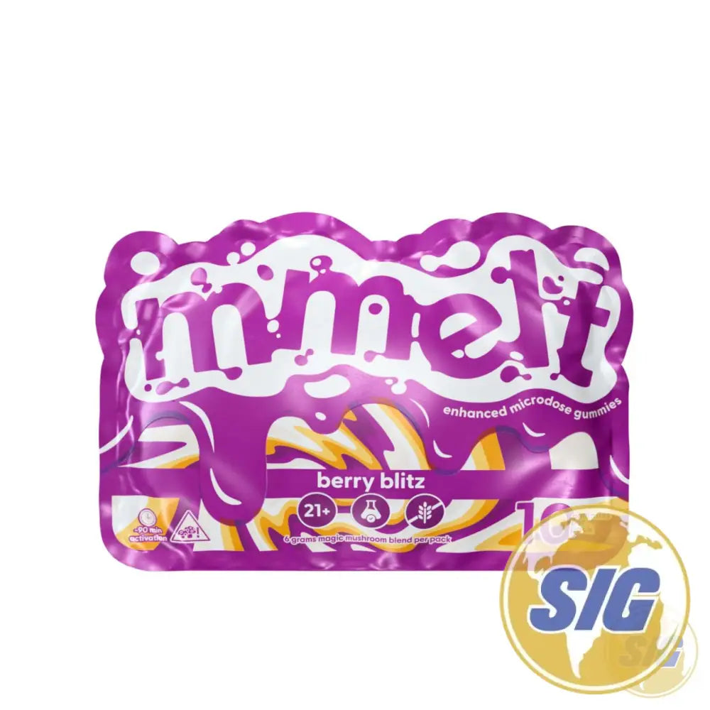 Mmelt Magic Mushroom 6 Gram Gummies 6CNT Box