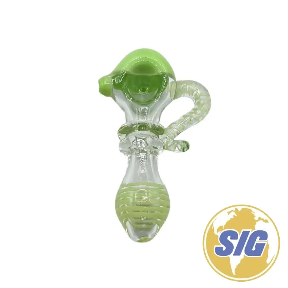 Mossy Twist Hand Pipe |REF: HP 157|